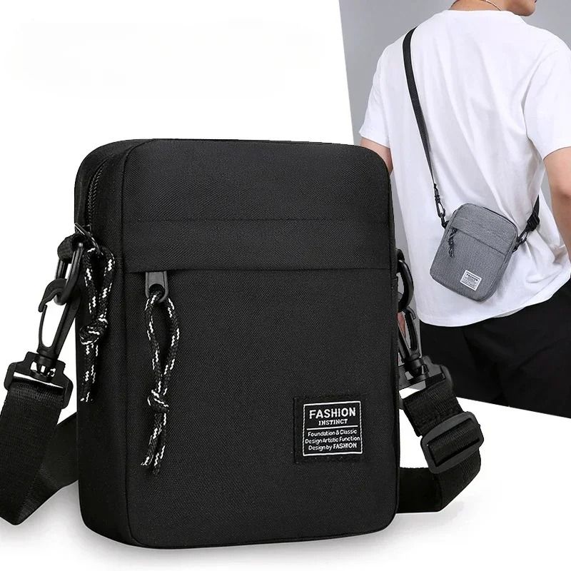 Mens Mini Crossbody Chest Sling Bag Lightweight Casual Phone Shoulder Pack