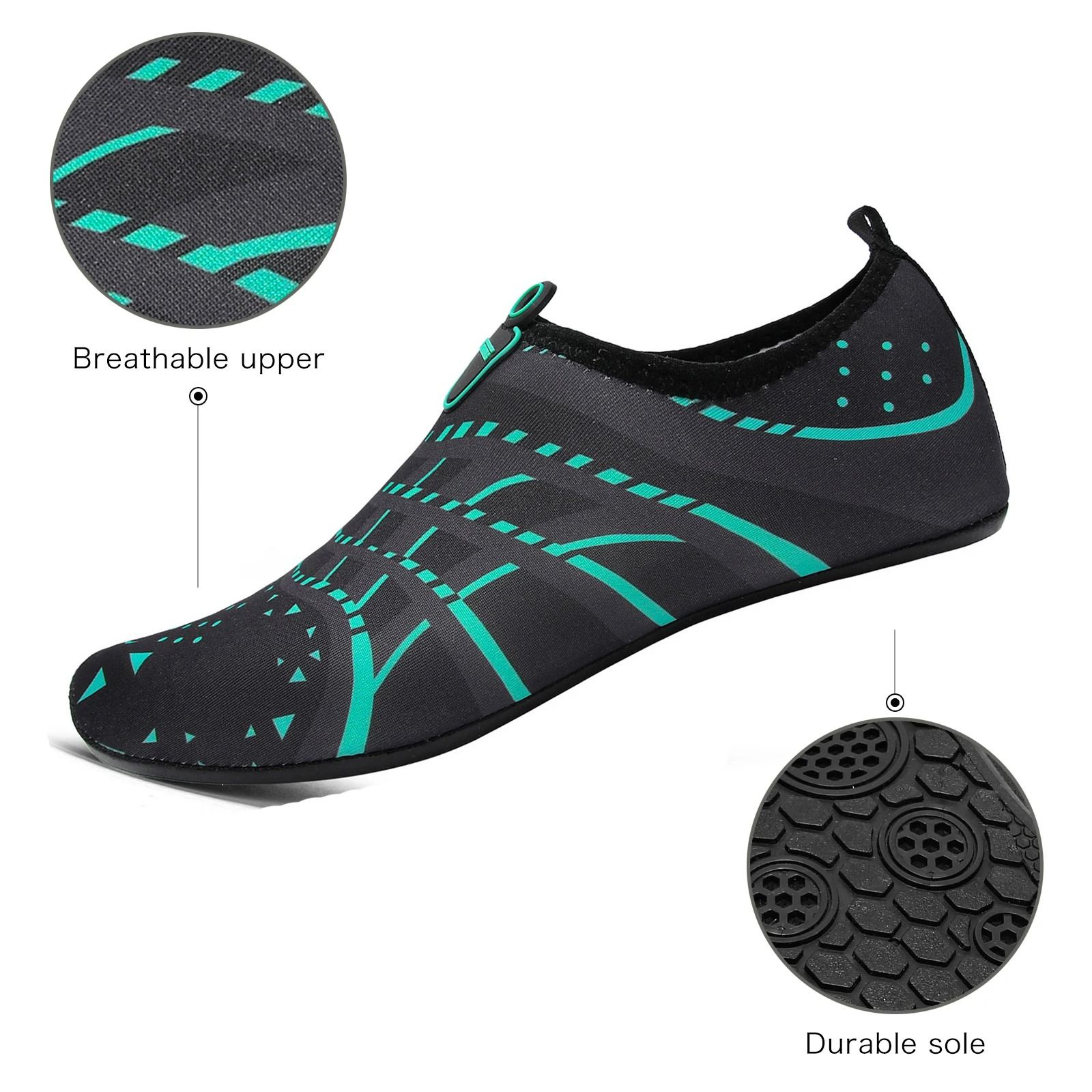 Unisex Water Aqua Shoes Quick Dry Breathable Barefoot Beach Footwear