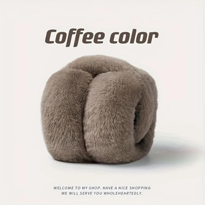 Foldable Plush Thermal Winter Earmuffs