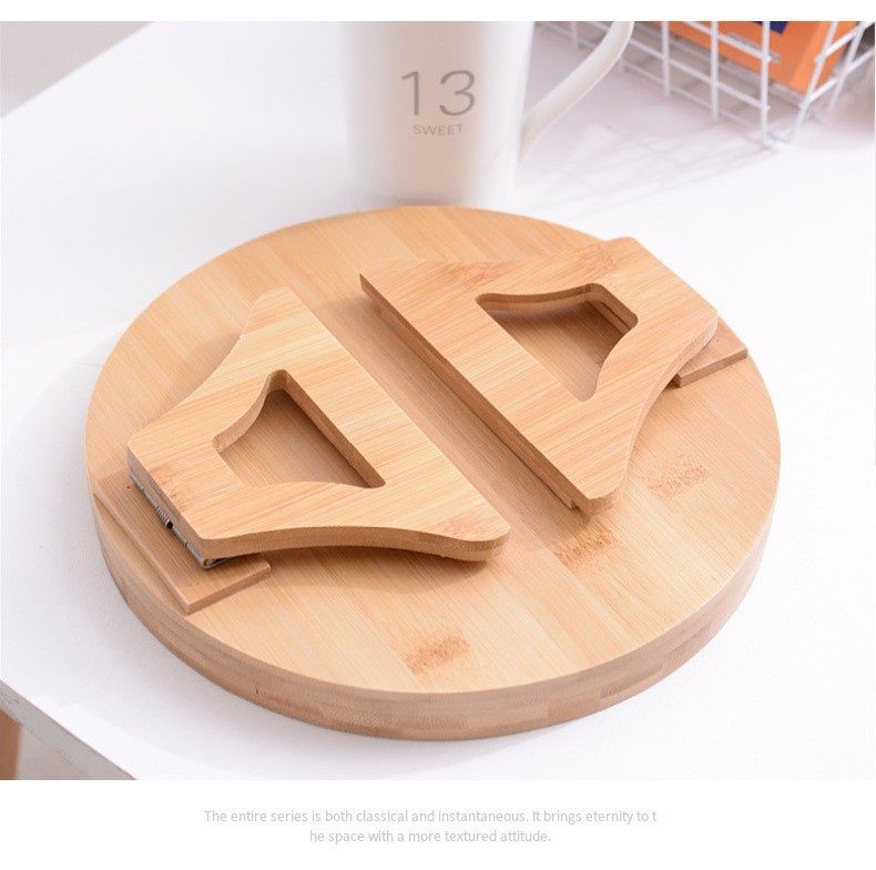 Wooden Sofa Armrest Clip On Tray Table