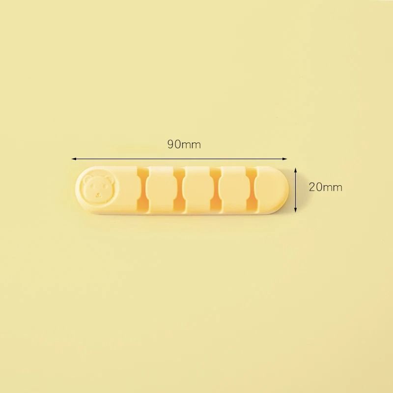 Cute Desktop Cable Organizer Clips Cord Holder for Desk Wire Management