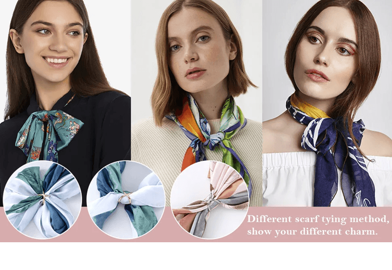 X Shape Scarf Clip Set