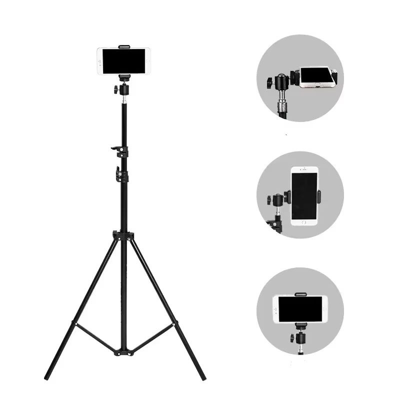 Adjustable Mobile Phone Tripod Stand for Live Streaming & Video Recording