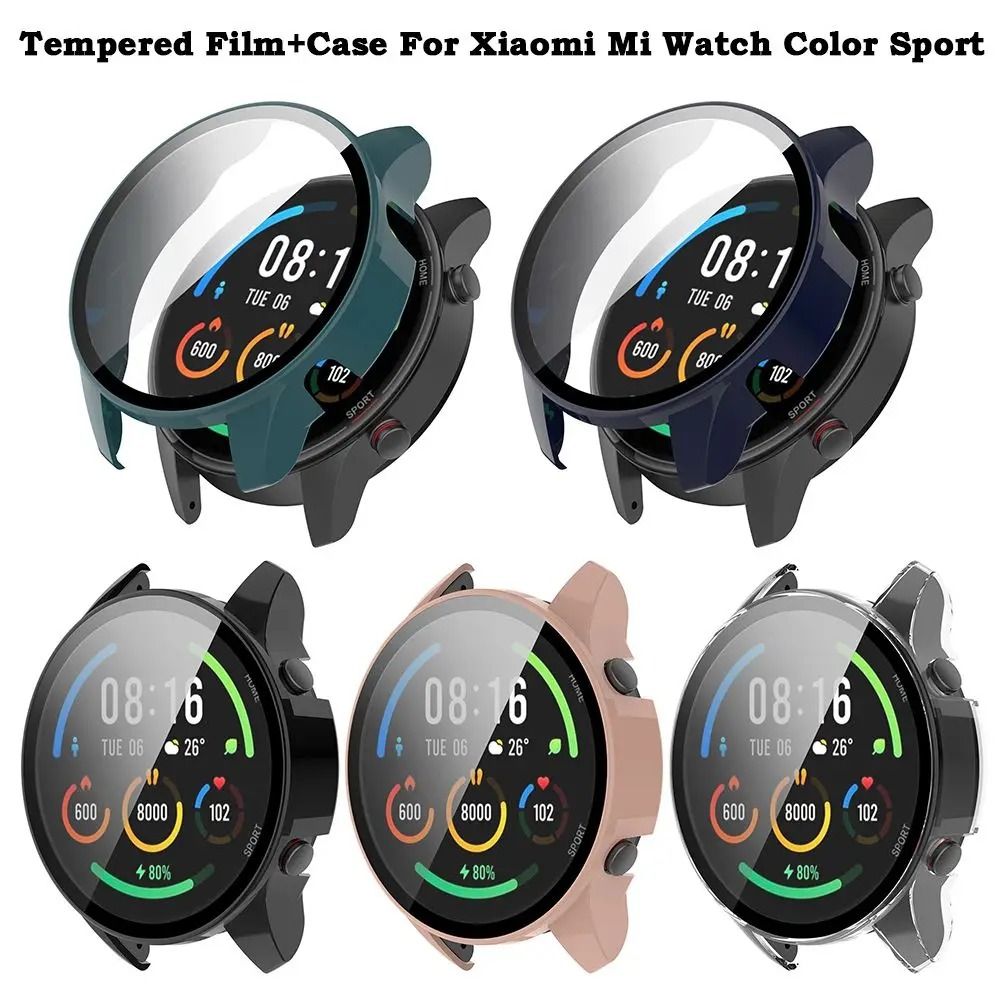 Full PC Protective Watch Case – Integrated Tempered Glass Shield – High-Yield Wearable Interaction Hub