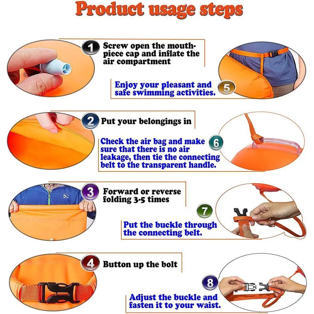 Open Water Swim Safety Buoy Float