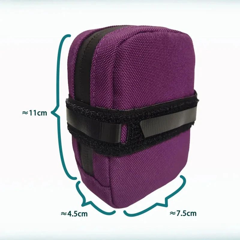 Mini Lightweight Bike Tail Bag Portable Cycling Saddle Tool Bag