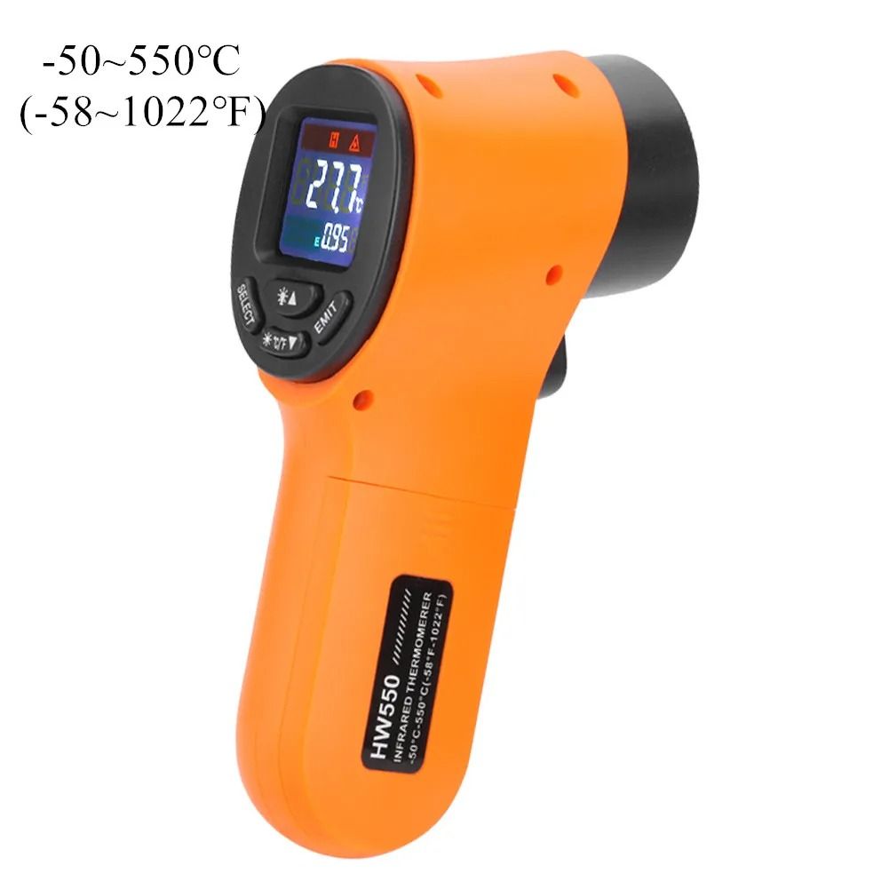 Digital Infrared Thermometer Contactless Laser Temperature Tester