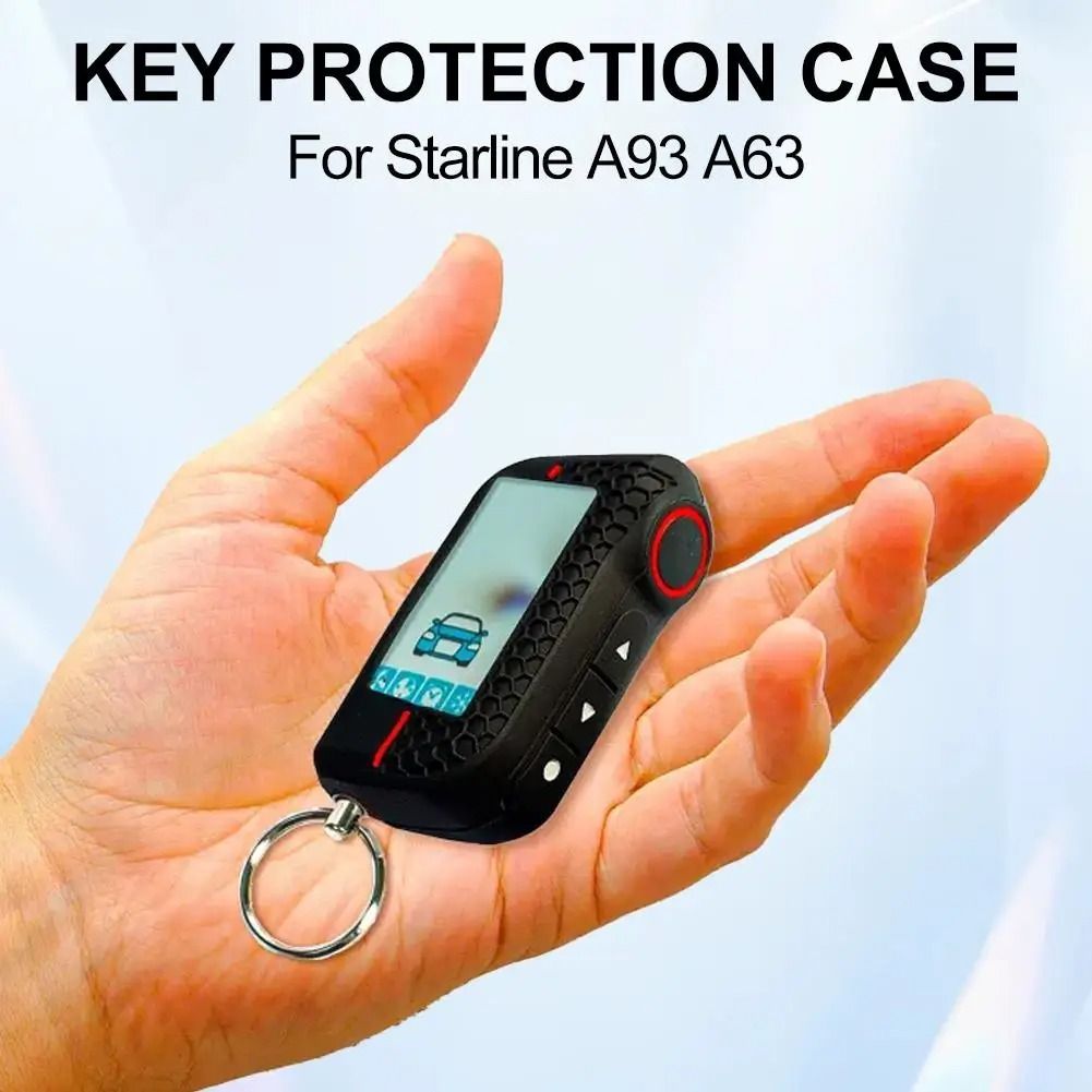 A93 Bidirectional Alarm Honeycomb Key Protective Case Car Key Cover