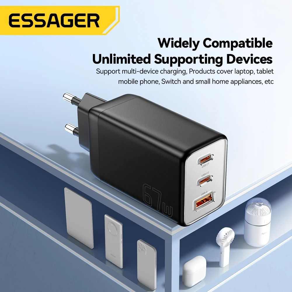 Essager 67W GaN USB-C Fast Charger