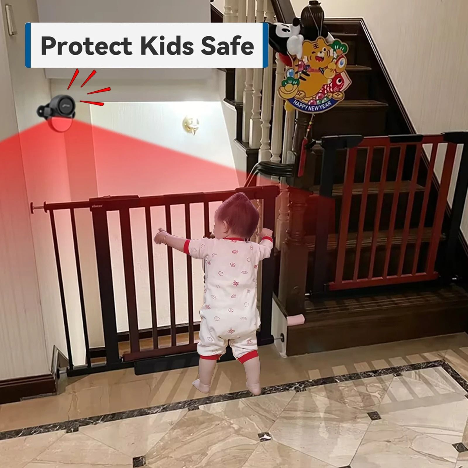 Heavy Duty Stand-Alone PIR Motion Alarm