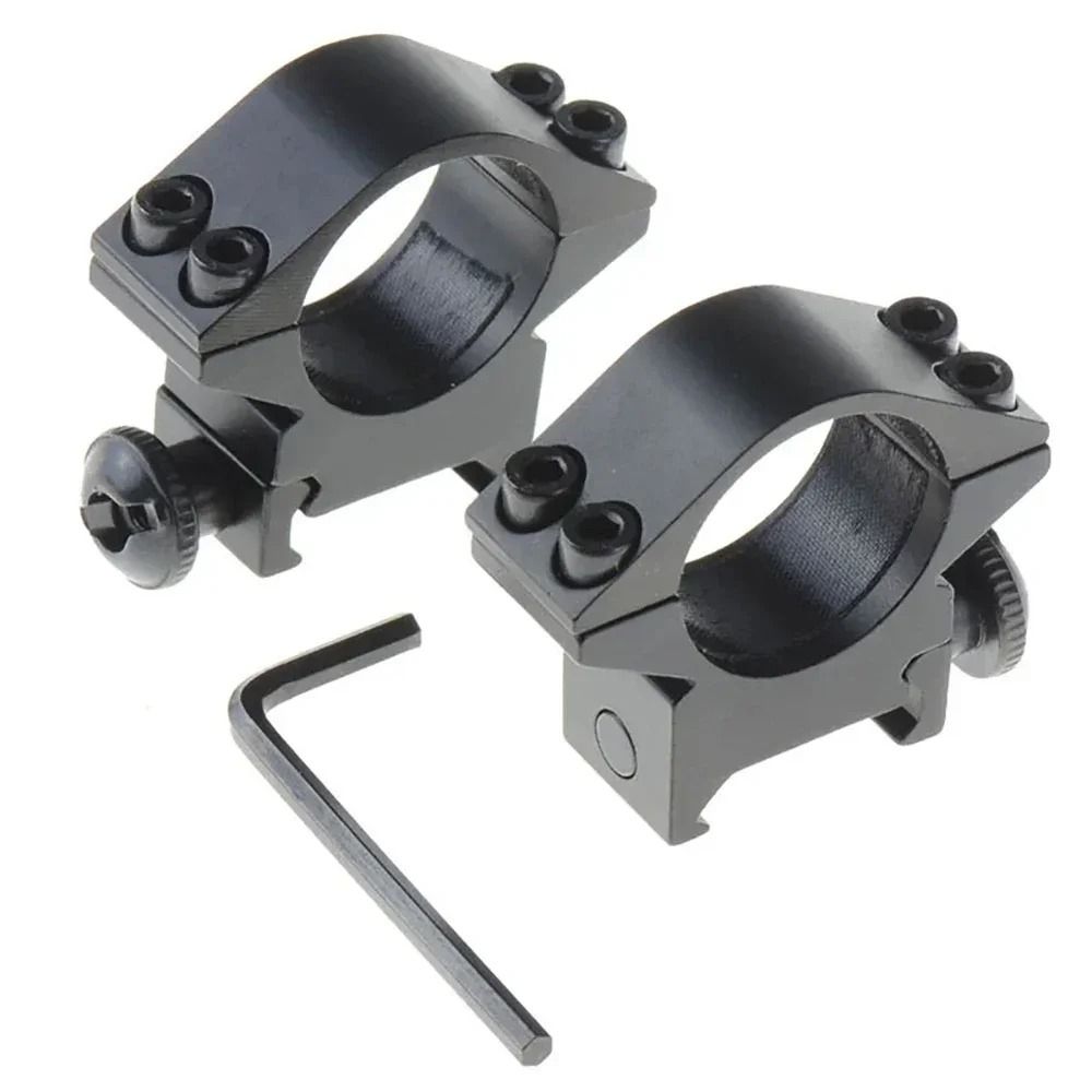 Aluminum Rifle Scope Mount Rings for 25.4mm and 30mm Tubes