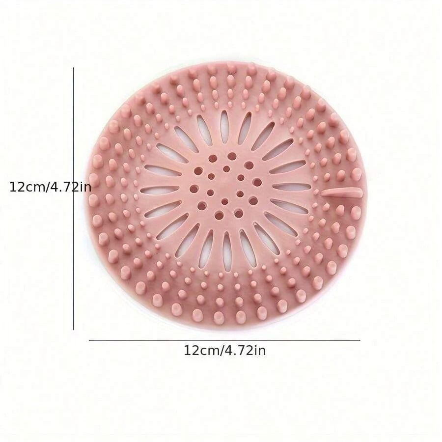 Silicone Floor Drain Cover Hair Catcher Anti Blocking Sink and Bathroom Filter