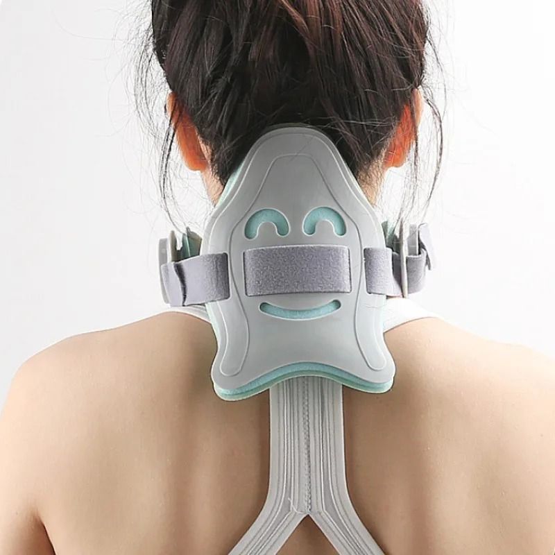 SpineAlign Adjustable Cervical Traction Device Neck Support Collar