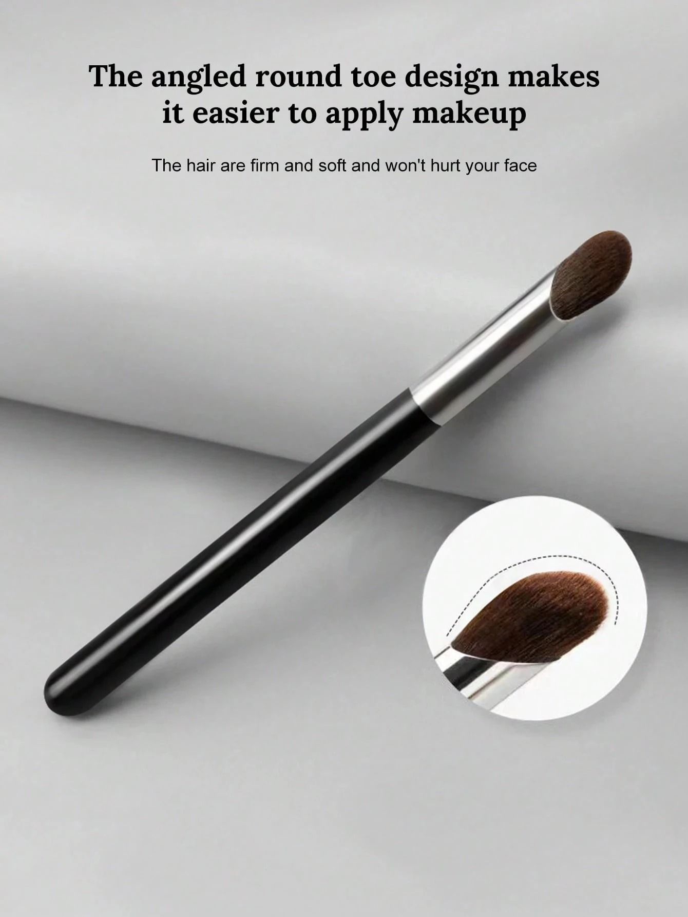 Precision Round Head Concealer Makeup Brush