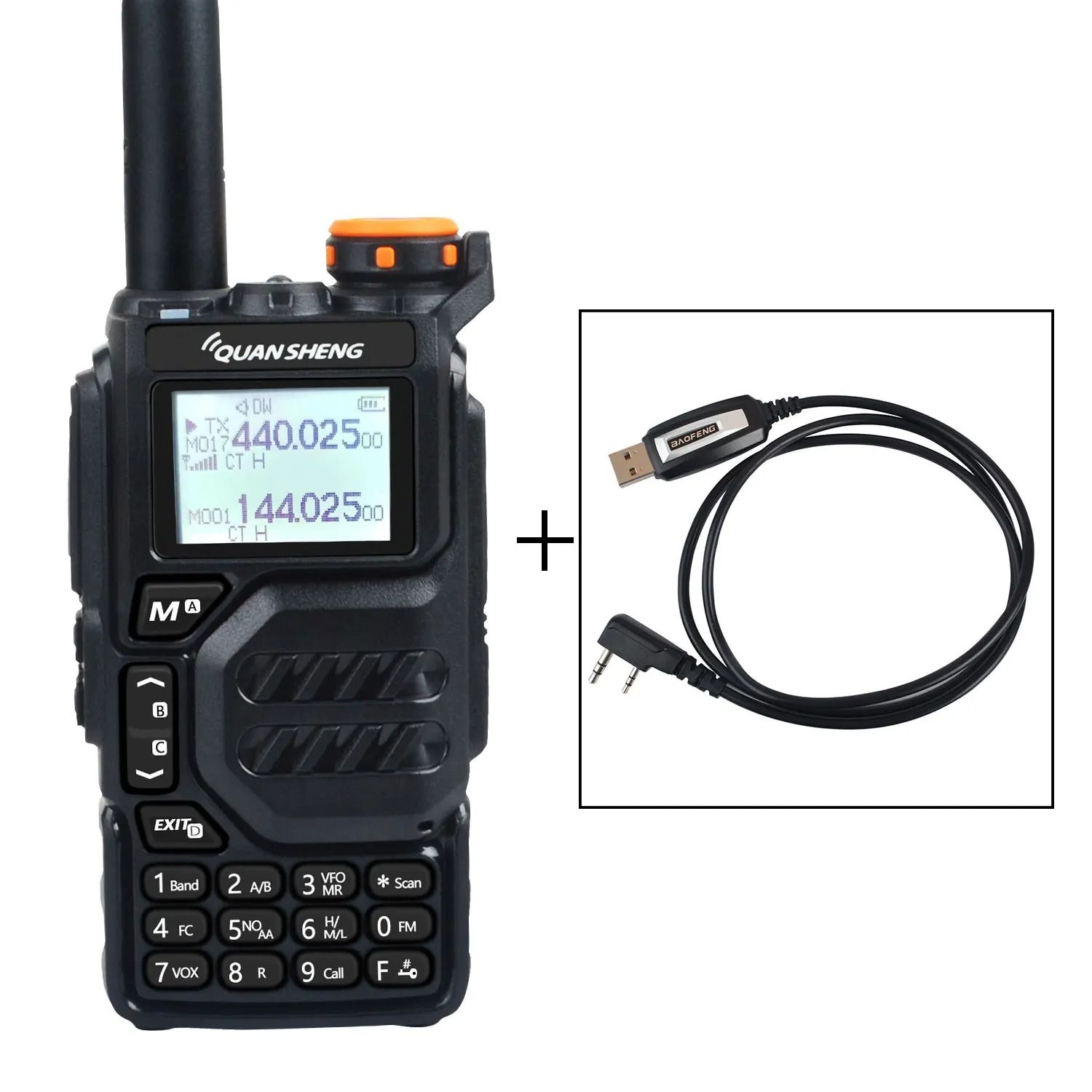 Quansheng UV-K5 Multi-Band Walkie Talkie – Professional 5W Two-Way Radio