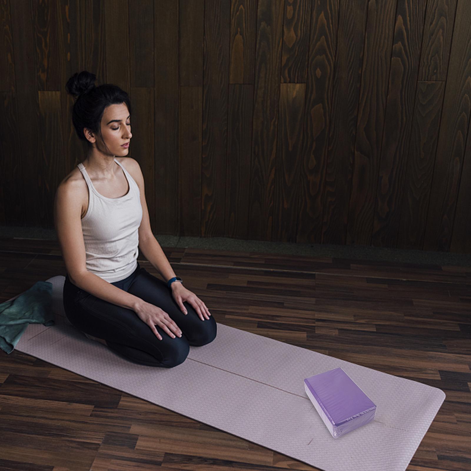 Brick Training Exercise, EVA Gym Blocks Foam, Yoga Auxiliary Tool, Fitness Equipment Dance, Stretching Body Shaping Yoga