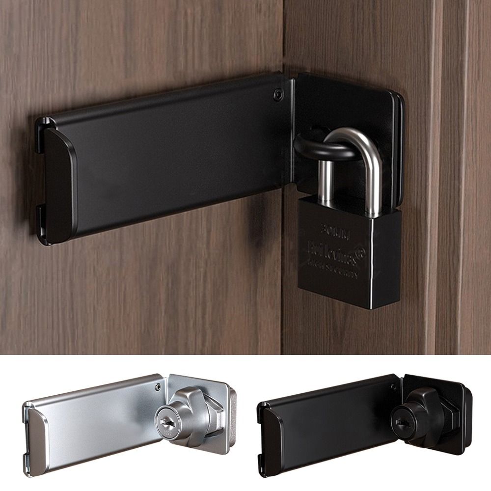 Stainless Steel Door Latch Anti Theft Padlock Hasp for Gates and Sheds