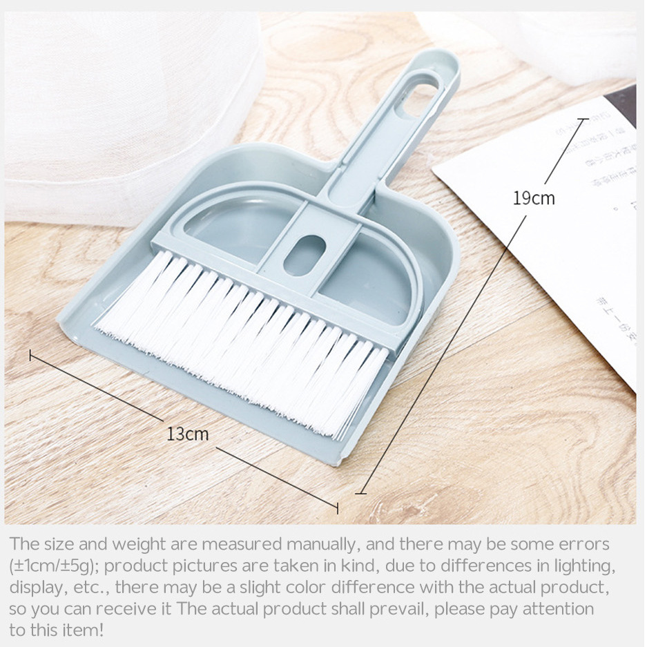 Compact Pet Cleaning Kit Rabbit Pooper Scooper & Guinea Pig Broom Set