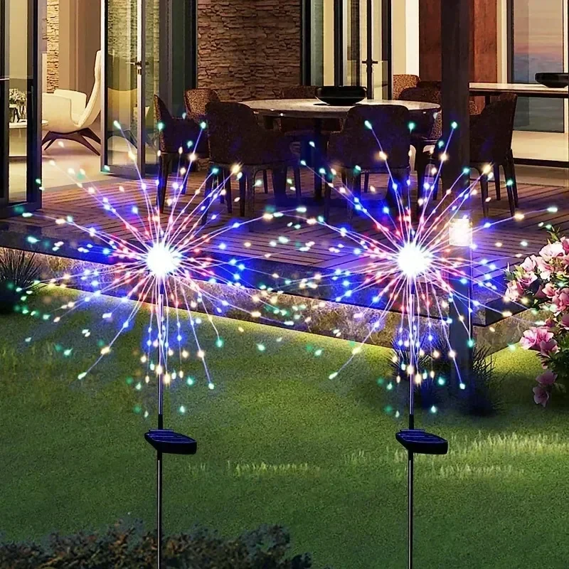 Solar Powered String Lamp Tree, Waterproof Outdoor Bulb, Lawn Patio Garden LED Lights, DIY Decoration for Your Outdoor