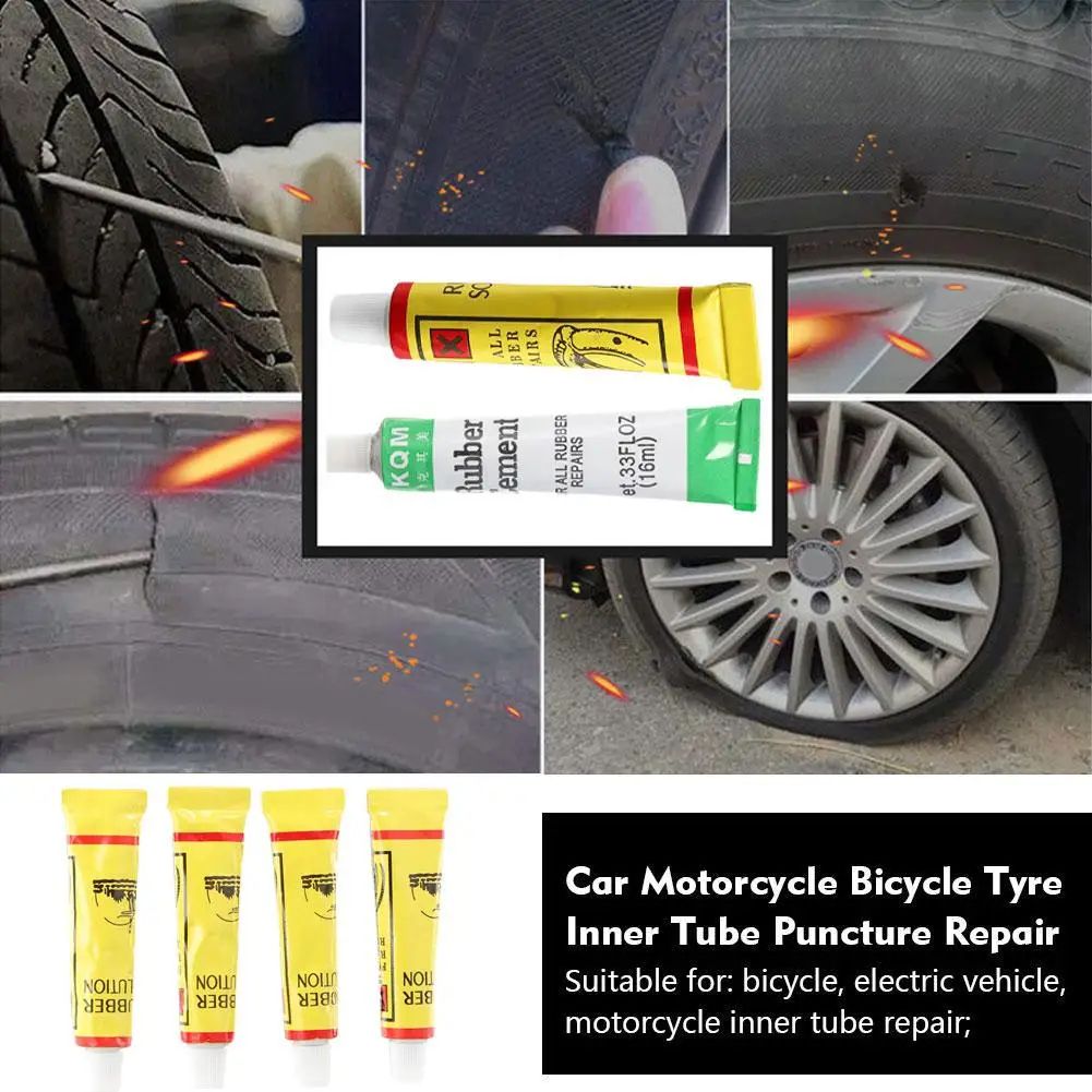 Bicycle Tire Repair Glue Set