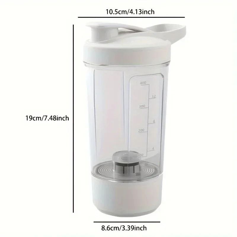 450ml Intelligent Electric Shaker Cup and High-Performance Self-Stirring Portable Mixing Bottle