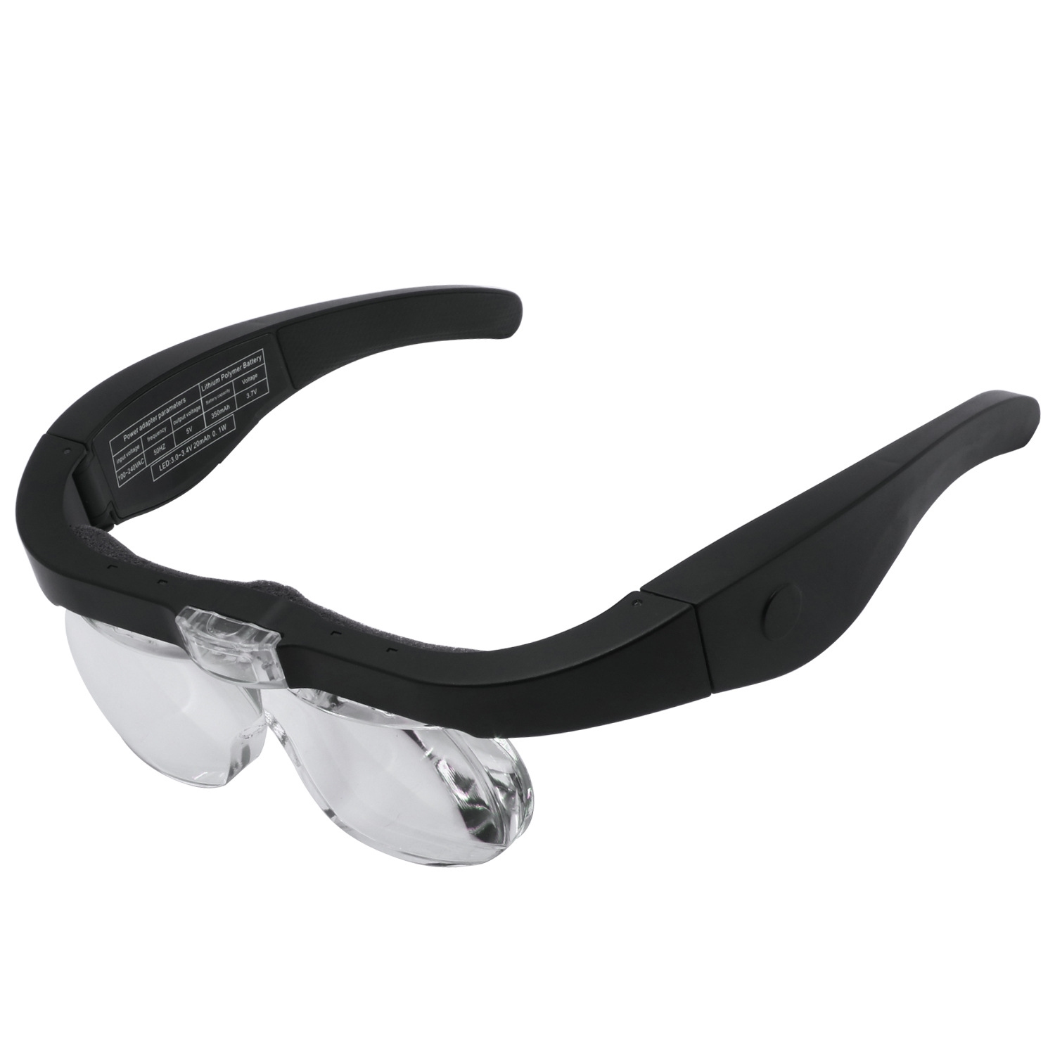 USB Rechargeable Magnifying Glasses with LED Light, Ideal for Reading, Repairing Watches & Jewelry