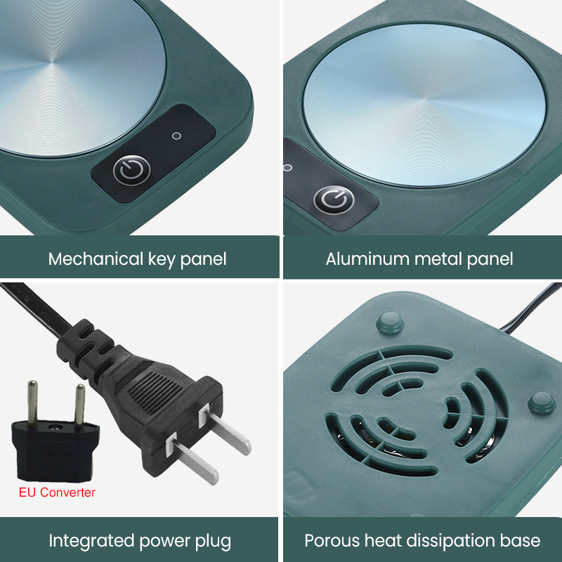 Electric Mug Warmer, Milk Tea Water Heating Pad Cup Heater, Constant Thermostatic Coaster, Low Power Home Office Gift