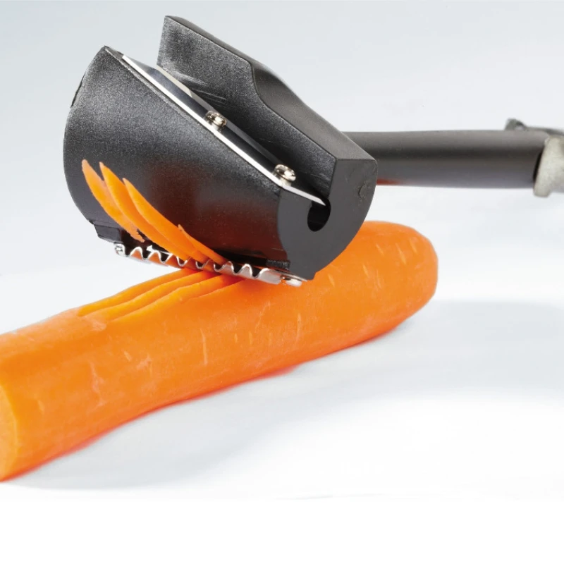 Wave Type Shredder Plastic Slicers for Vegetables and Fruits, Spiral Cutter, Kitchen Tool Peeler