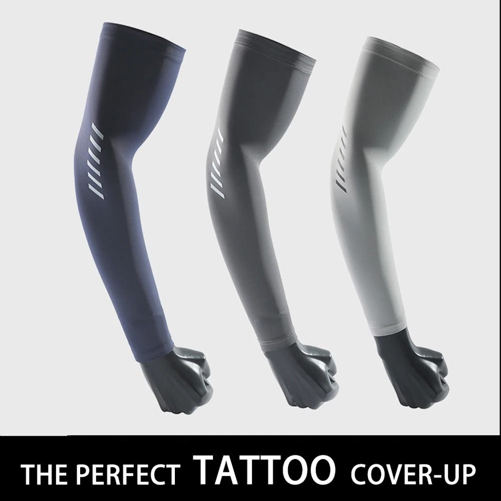 Pro Ice Silk Cooling Anti-UV Protective Arm Sleeves