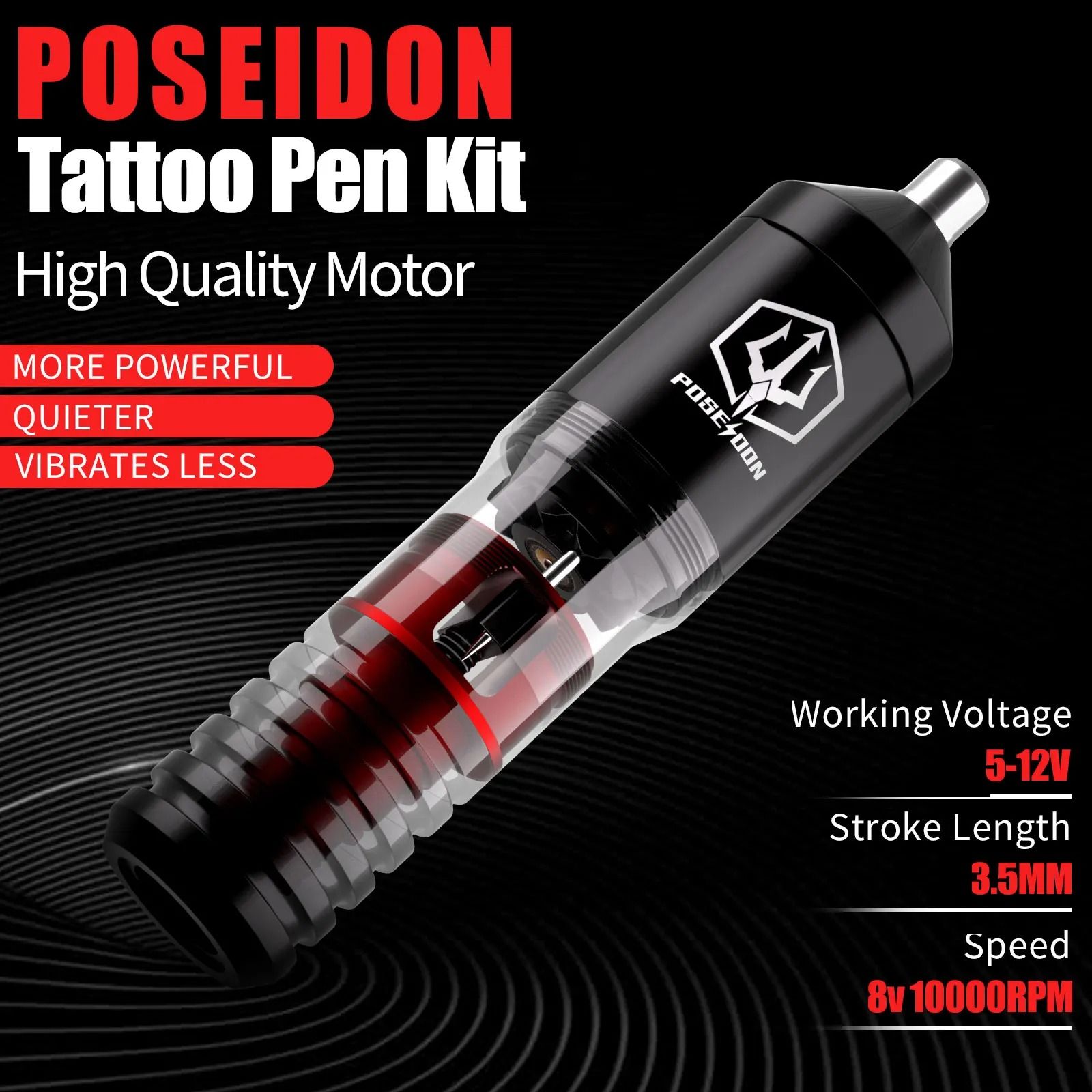 Professional Tattoo Pen Kit Permanent Makeup and Body Art