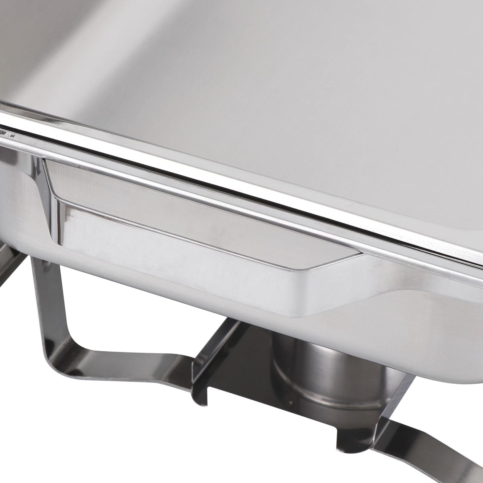 Premium Stainless Steel Chafing Dish Buffet Set with Water Pan & Fuel Holder