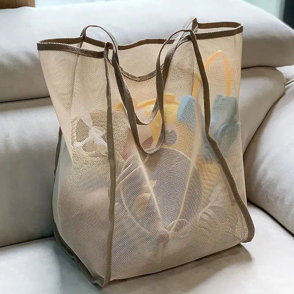 Lightweight Mesh Shoulder Handbag