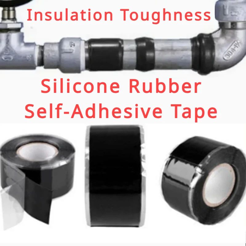 Super Strong Waterproof Silicone Repair Tape Leak Seal Insulating Duct Tape