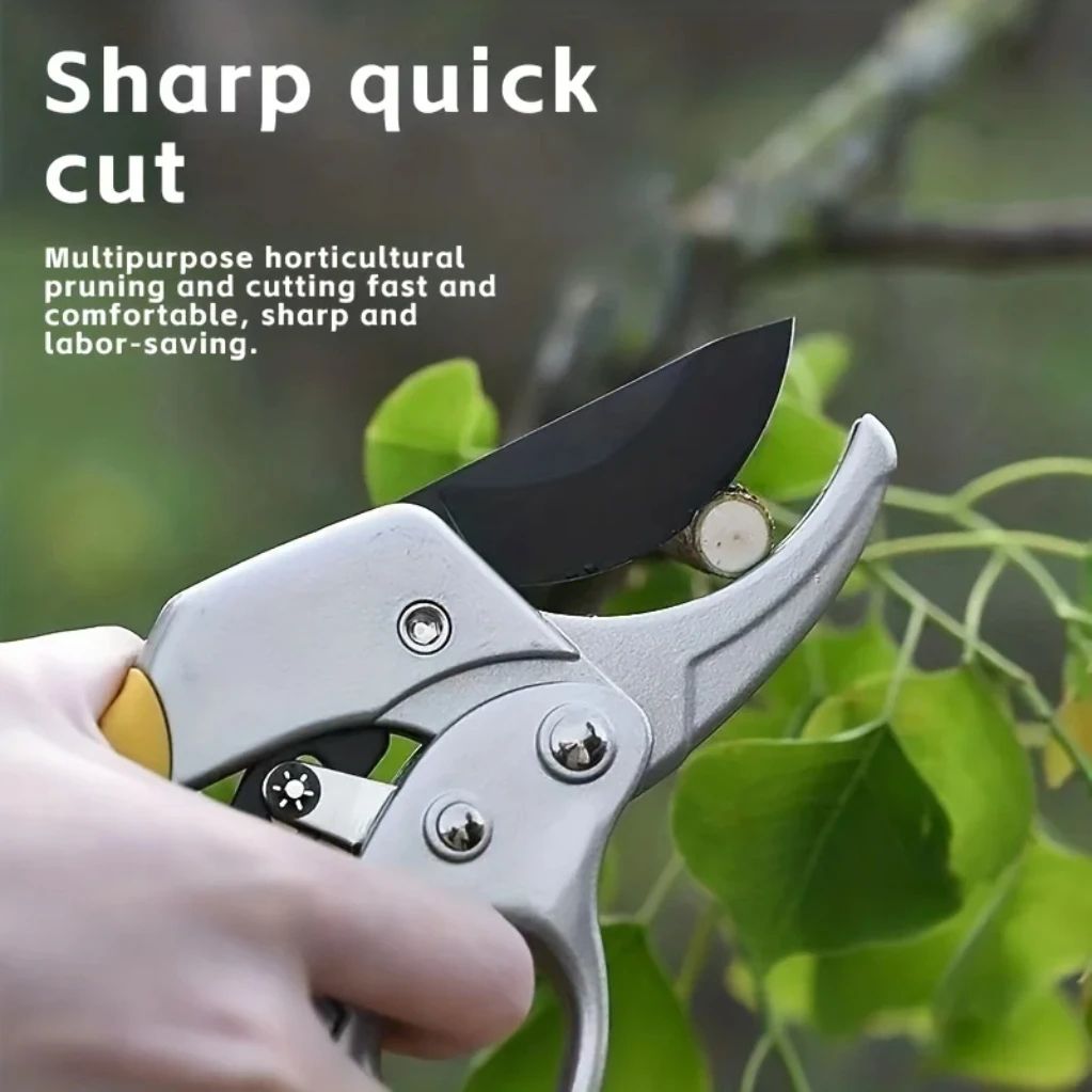 G85 Pulley-Driven Garden Pruning Shears – Labor-Saving Segmented Branch Cutter for Smooth, Powerful Tree Trimming