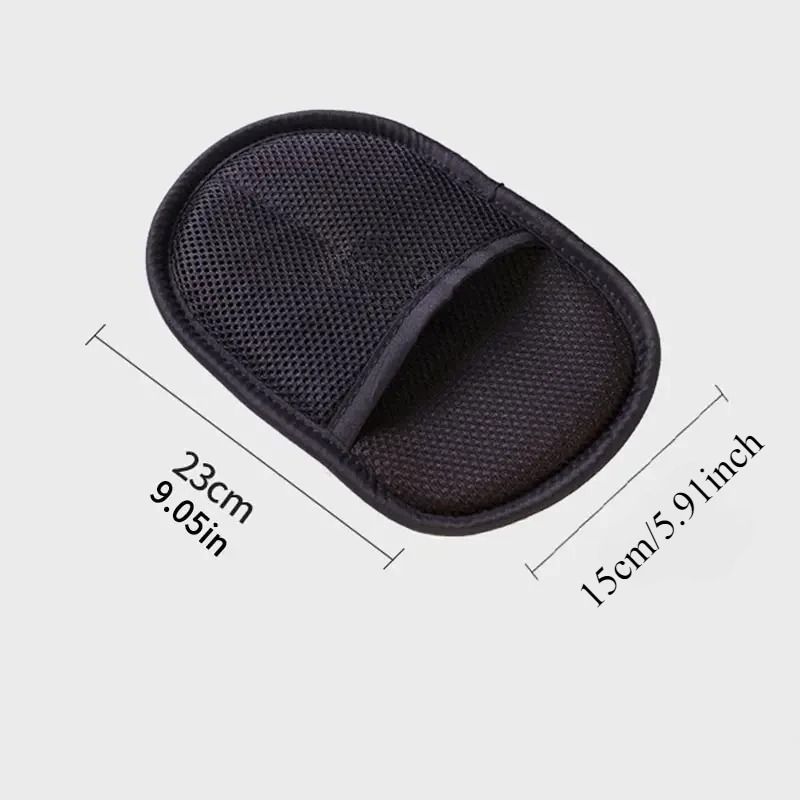 Plush Imitation Wool Car Wash Glove Thick Microfiber Cleaning Mitt
