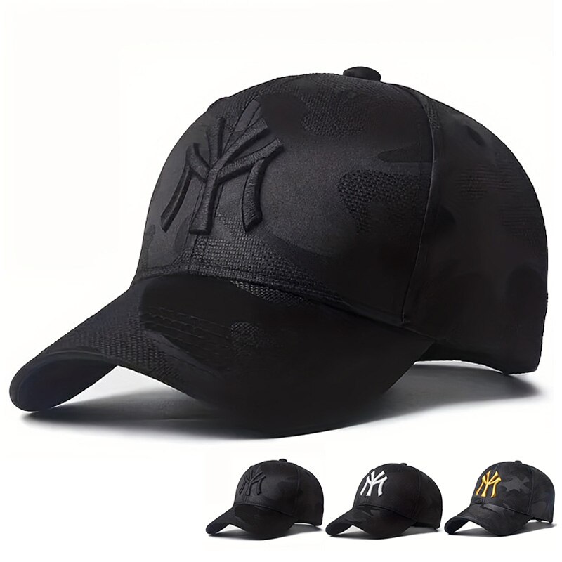 Urban Camo Embroidered Baseball Cap Adjustable Outdoor Sun Hat