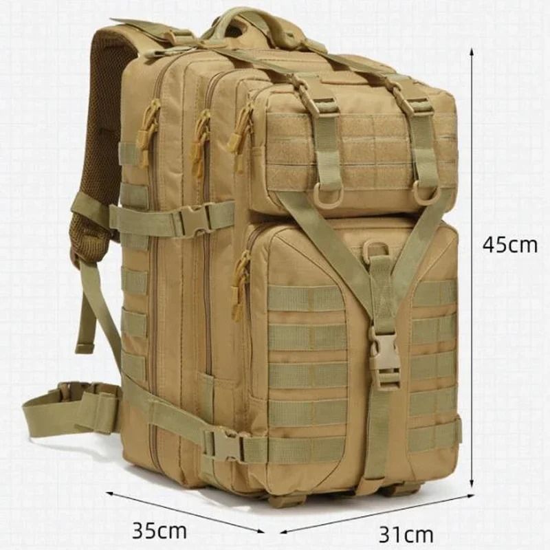 50L Tactical Backpack Outdoor Sport Hiking Camping Hunting Gear