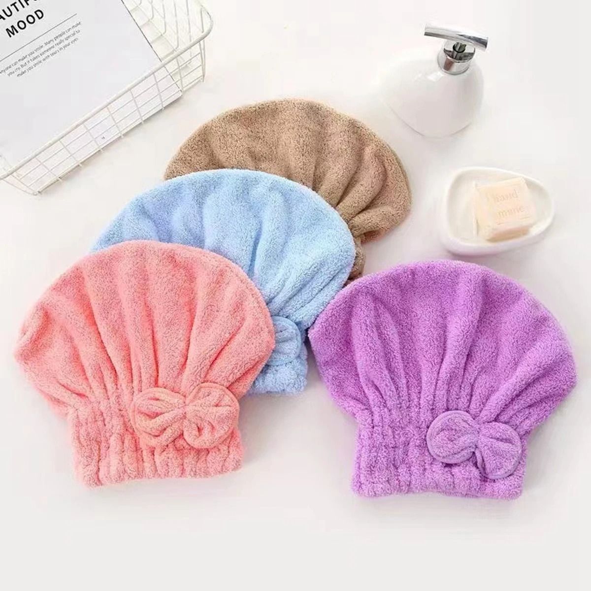 Absorbent Microfiber Capillary Hair Wrap