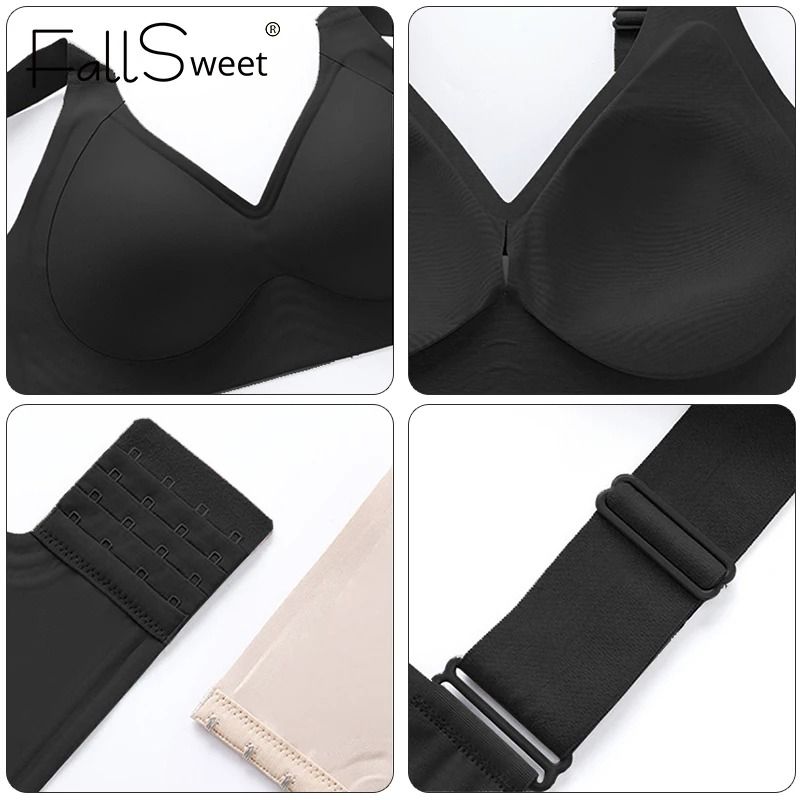 Wireless Seamless Full Coverage Bra Soft Push Up Everyday Bralette