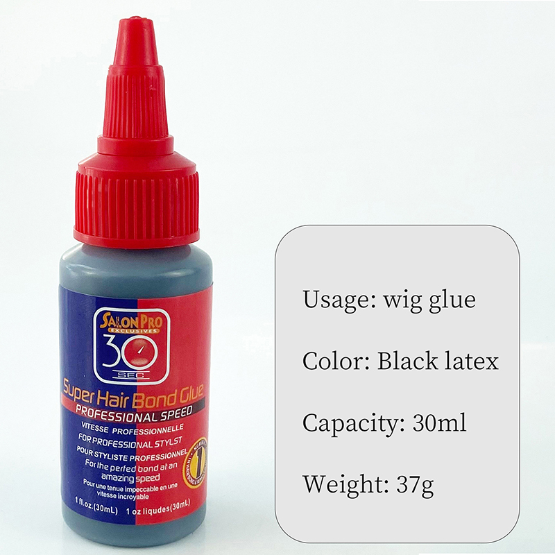 Waterproof Lace Wig Glue Strong Hold Hair Adhesive for Lace Front Wigs & Extensions
