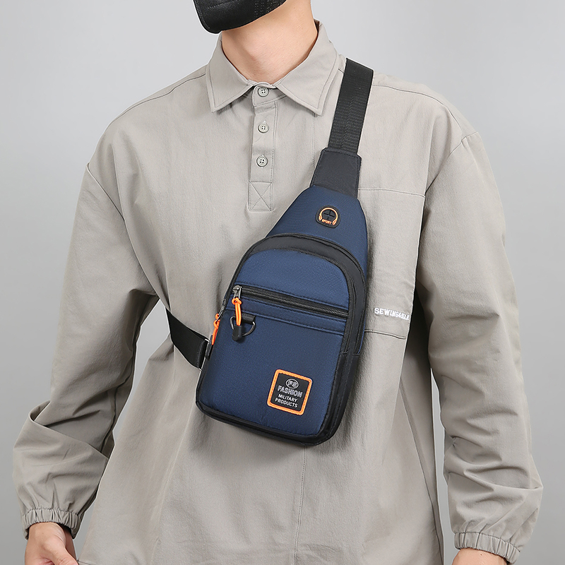 Mens Fashionable One Shoulder Crossbody Bag Large Capacity, Outdoor Sports Backpack, and Casual Small Shoulder Bag