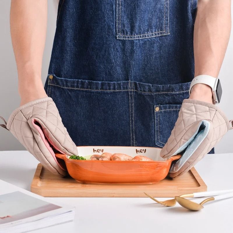 Fish Shaped Silicone Oven Glove Heat Resistant Anti Scald Mitt