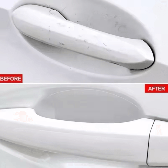 ClearGuard Universal Car Door Handle Scratch Protector Stickers 8 Pack