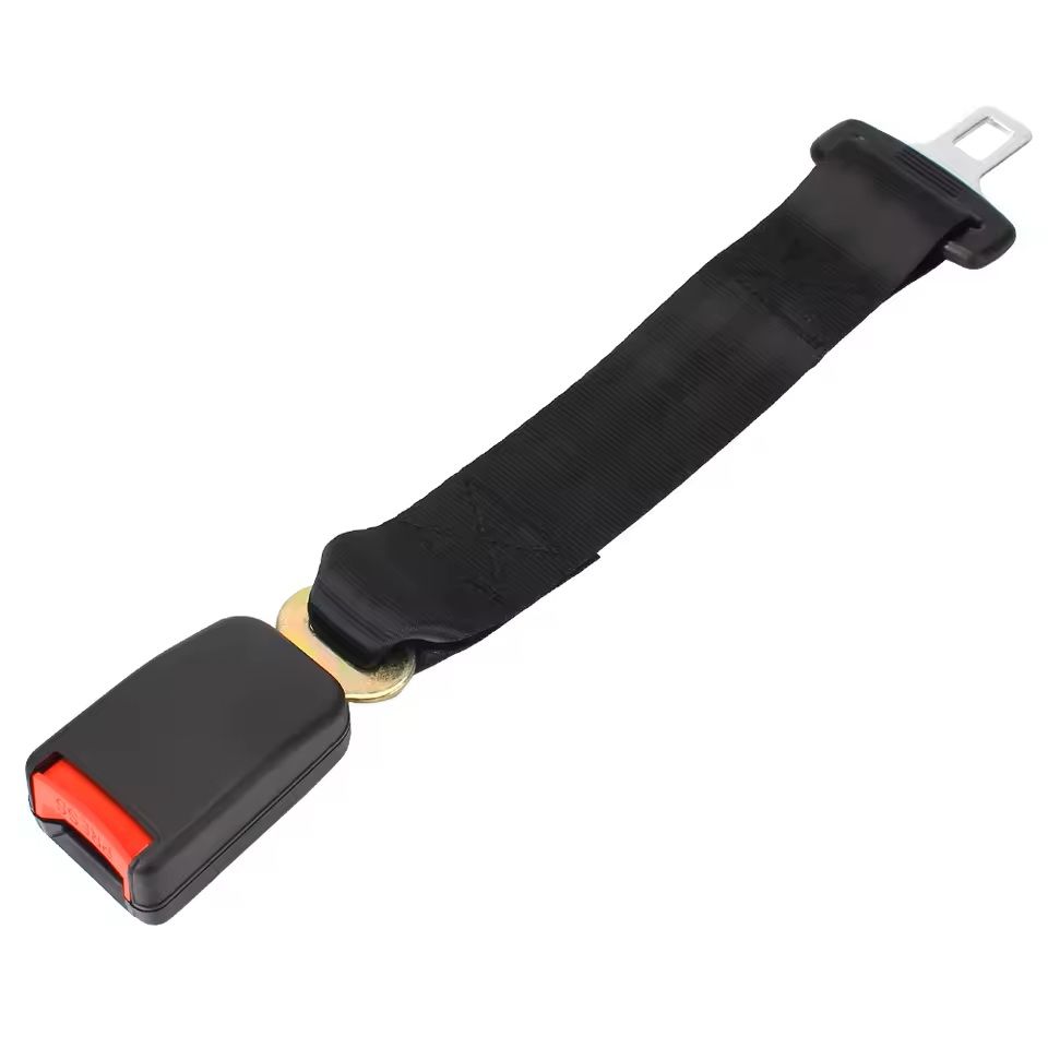 Universal Seat Belt Extender Clip with 20–22mm Tongue Adapter