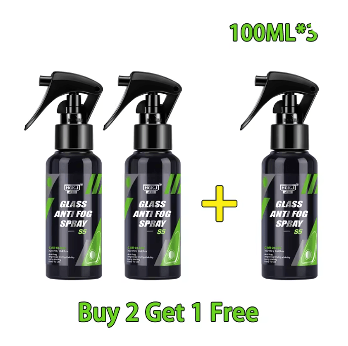 ClearShield Car Window Anti Fog Spray Rainproof Windshield Glass Treatment