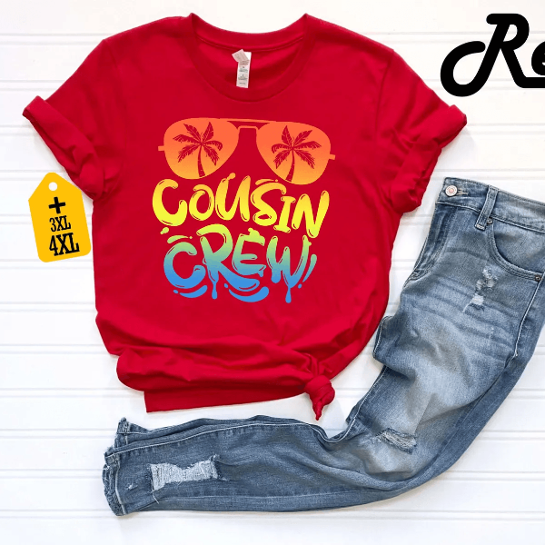 Cousin Crew Matching Shirts Summer Tee