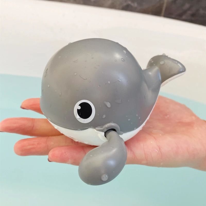 Cute Infant Bath Toy Set with Water Sprinkler and Animal Egg Design