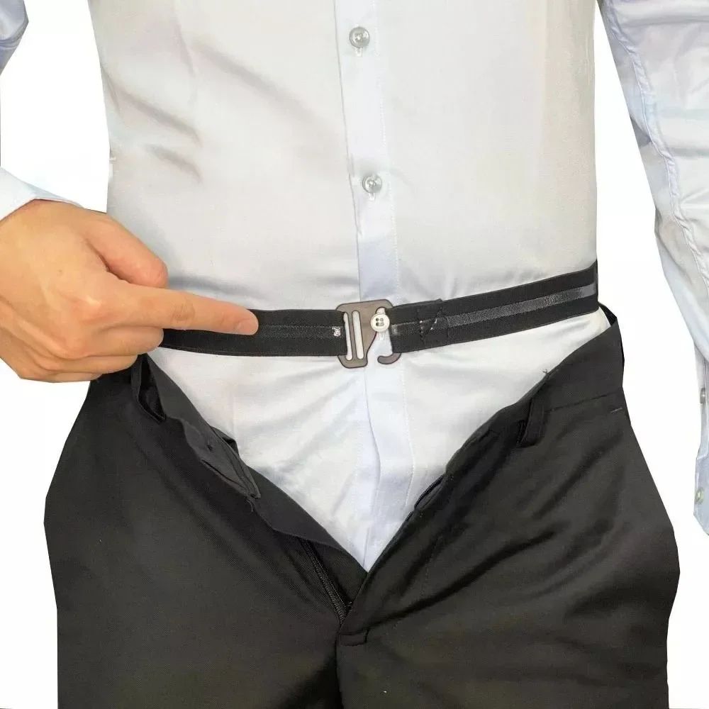 Mens Adjustable Anti Slip Shirt Stays