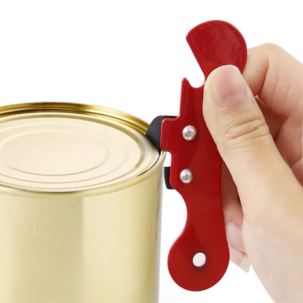 SafeEdge Stainless Steel Manual Can & Bottle Opener