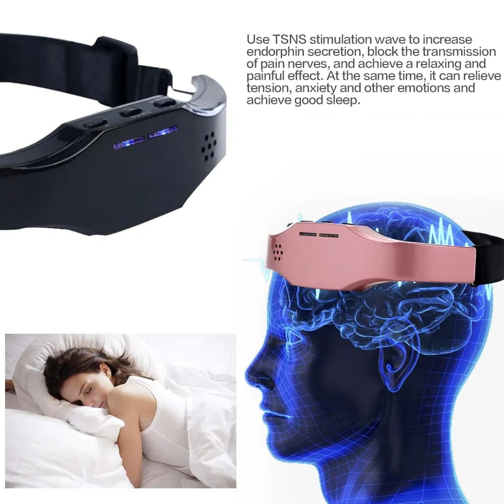 Wireless Sleep Therapy & Head Relaxation Massager